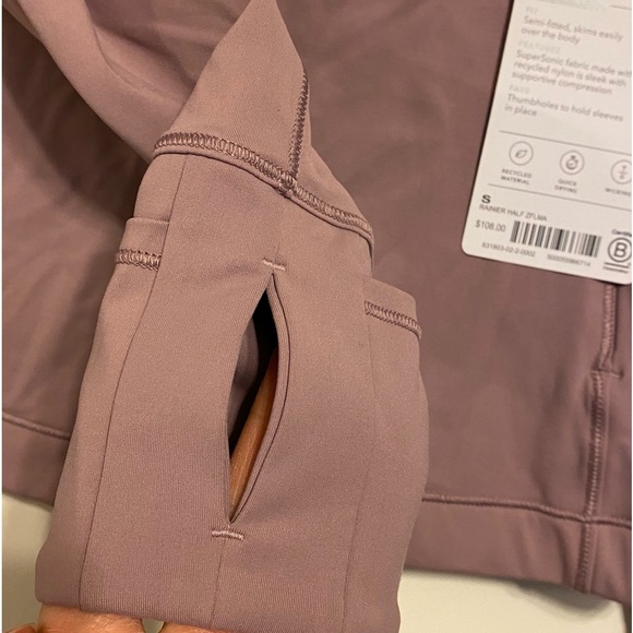 Athleta rainier 1/2 zip - Picture 7 of 8